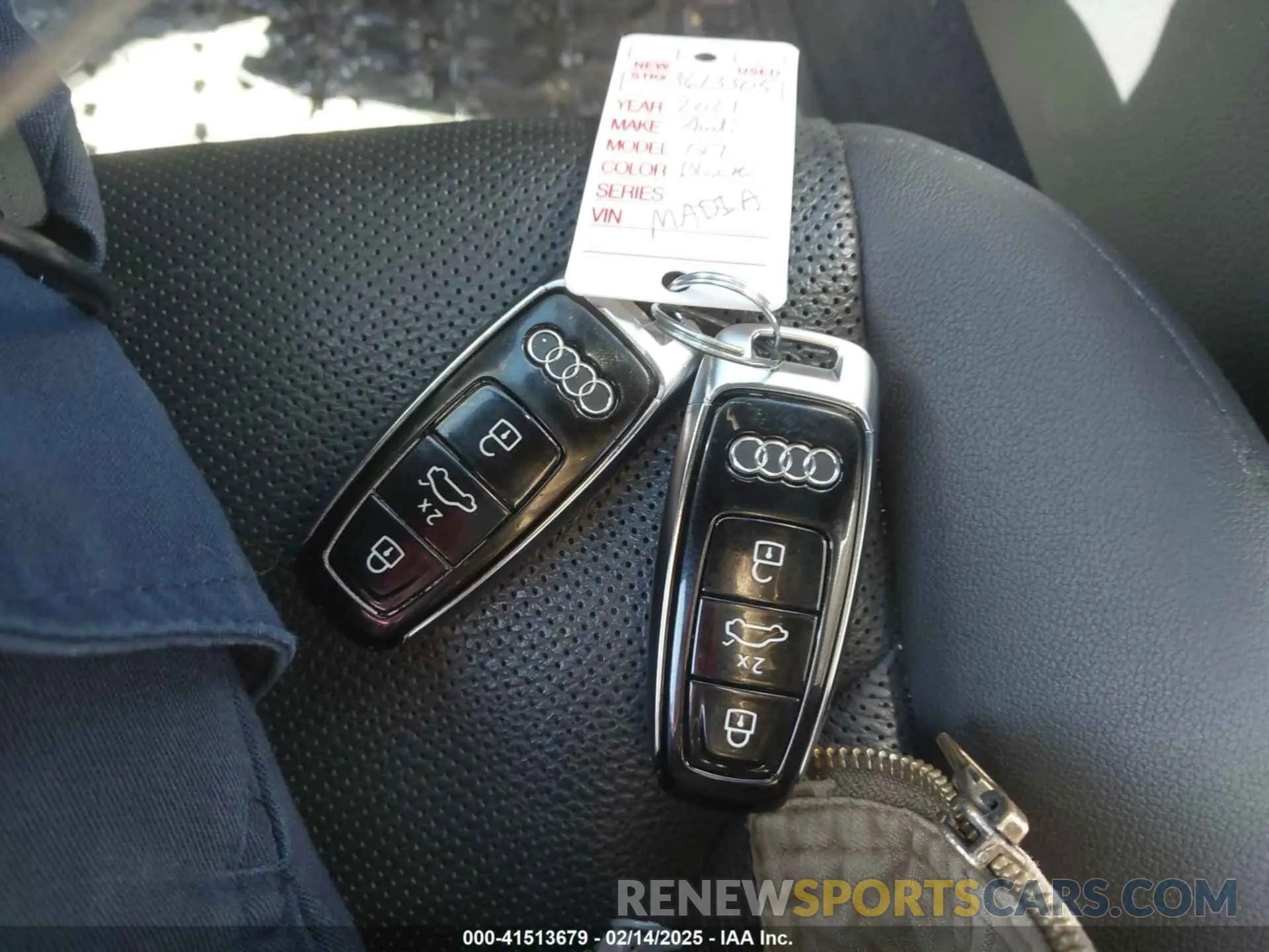 11 fotografías del automóvil dañado WA1VXAF70MD029485 AUDI Q7 2021