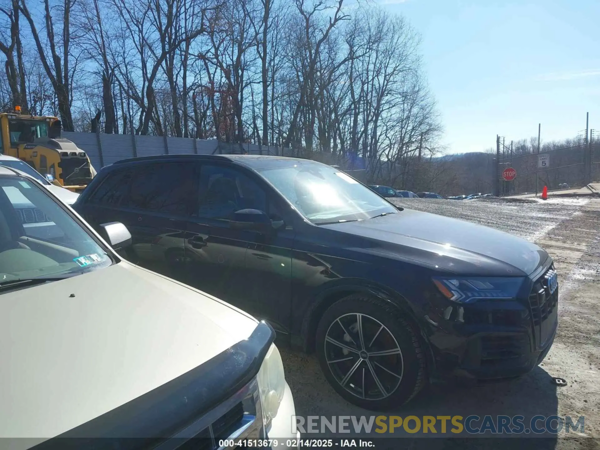 14 fotografías del automóvil dañado WA1VXAF70MD029485 AUDI Q7 2021