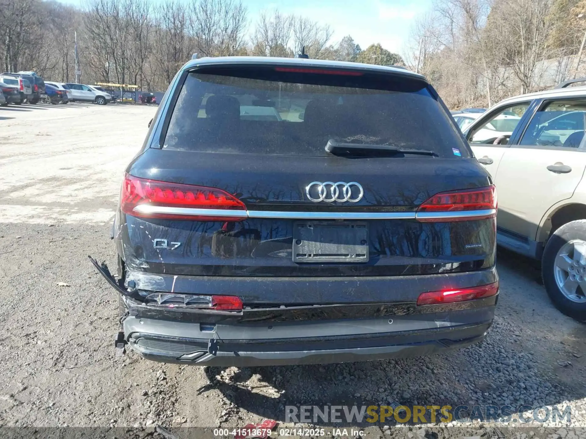 17 fotografías del automóvil dañado WA1VXAF70MD029485 AUDI Q7 2021