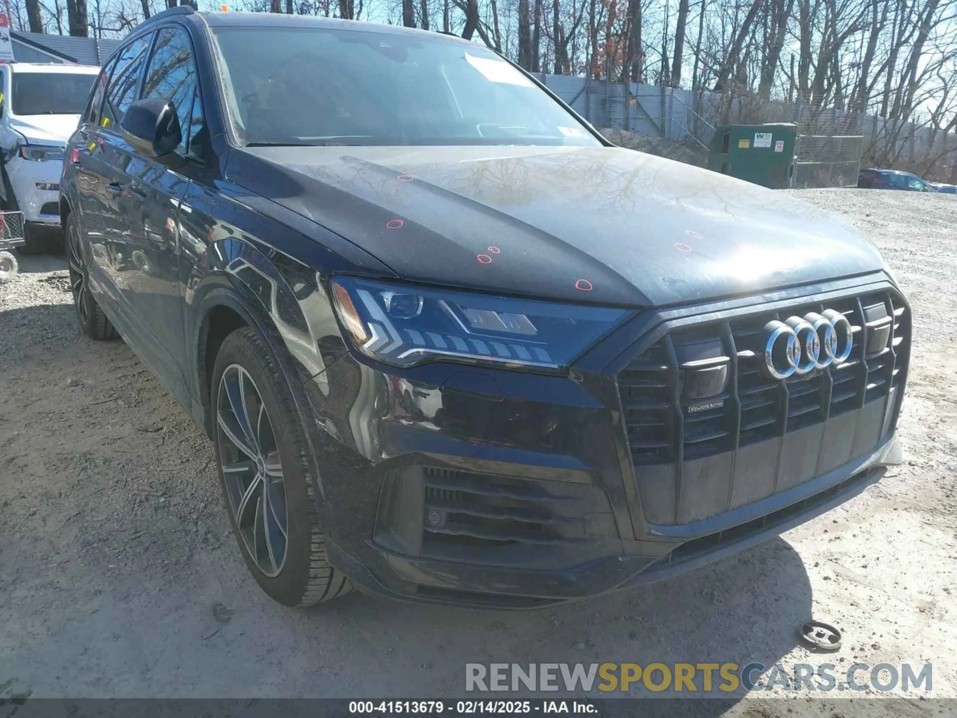 22 fotografías del automóvil dañado WA1VXAF70MD029485 AUDI Q7 2021