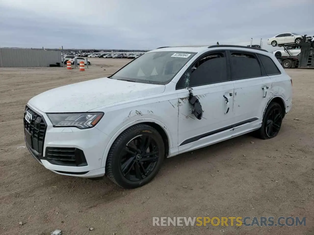 1 fotografías del automóvil dañado WA1VXAF73MD020750 AUDI Q7 2021