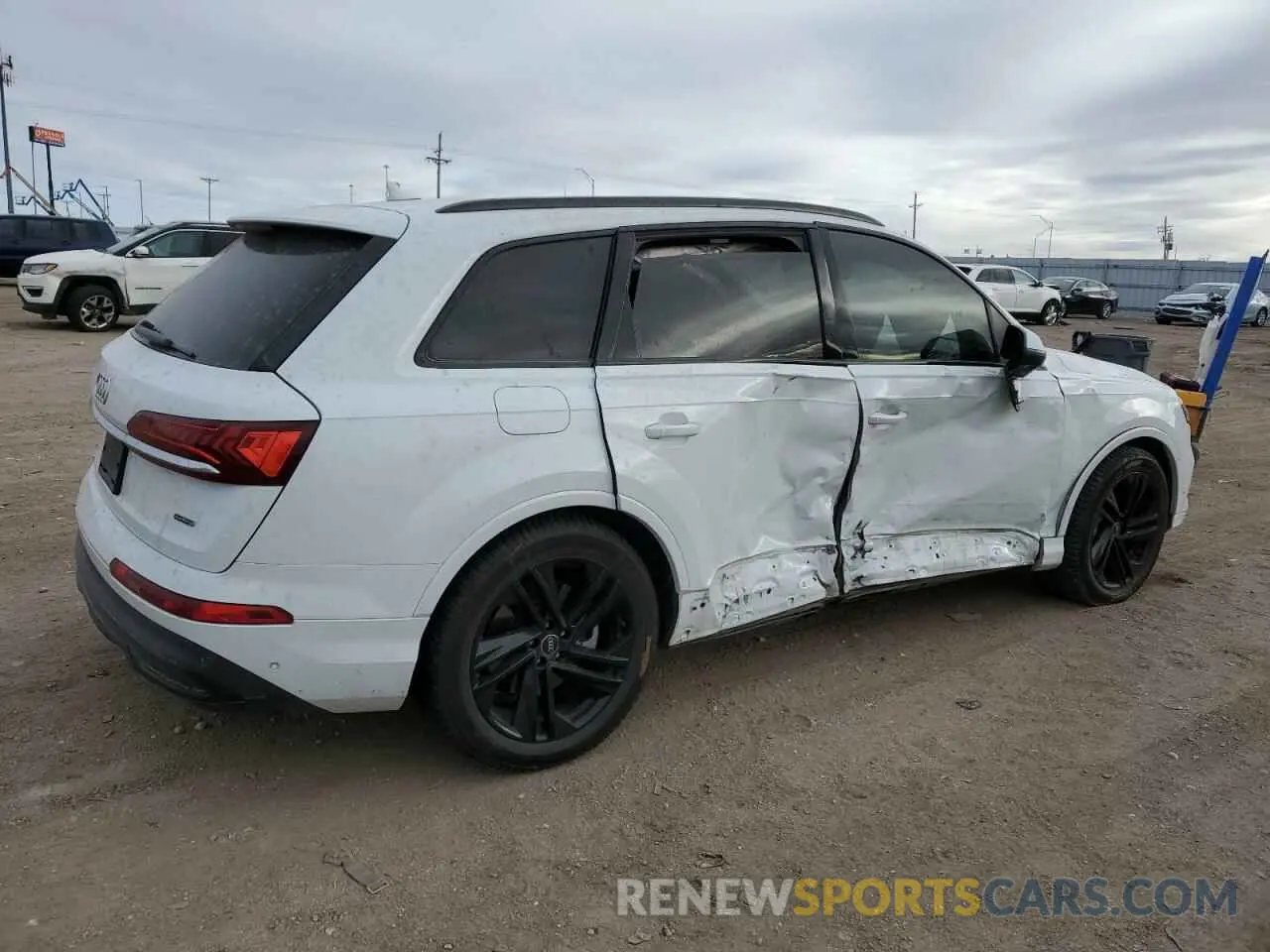 3 fotografías del automóvil dañado WA1VXAF73MD020750 AUDI Q7 2021