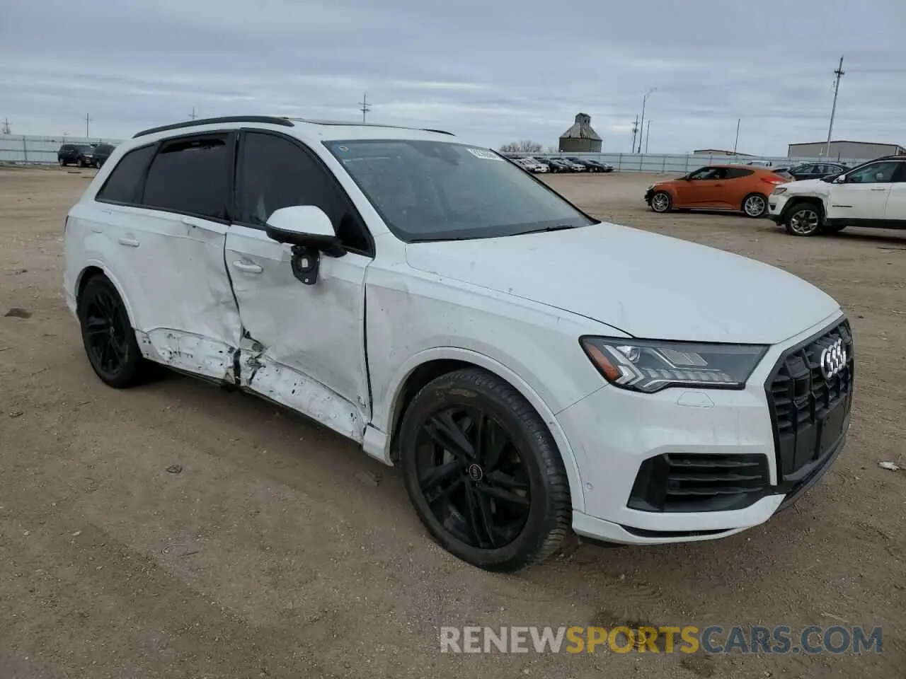 4 fotografías del automóvil dañado WA1VXAF73MD020750 AUDI Q7 2021
