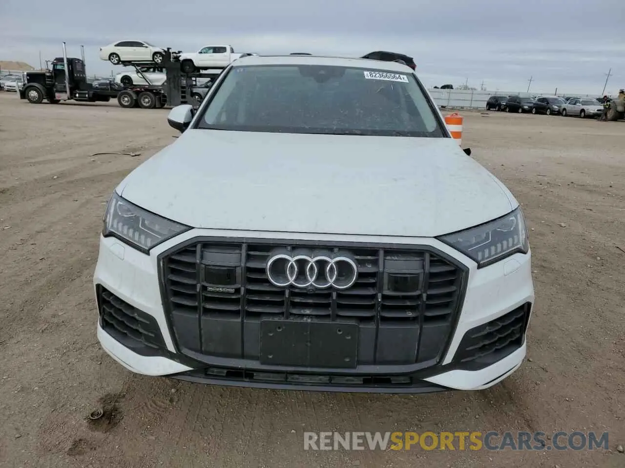 5 fotografías del automóvil dañado WA1VXAF73MD020750 AUDI Q7 2021