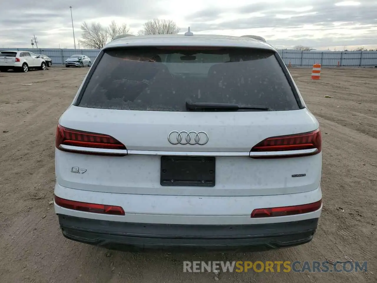 6 fotografías del automóvil dañado WA1VXAF73MD020750 AUDI Q7 2021