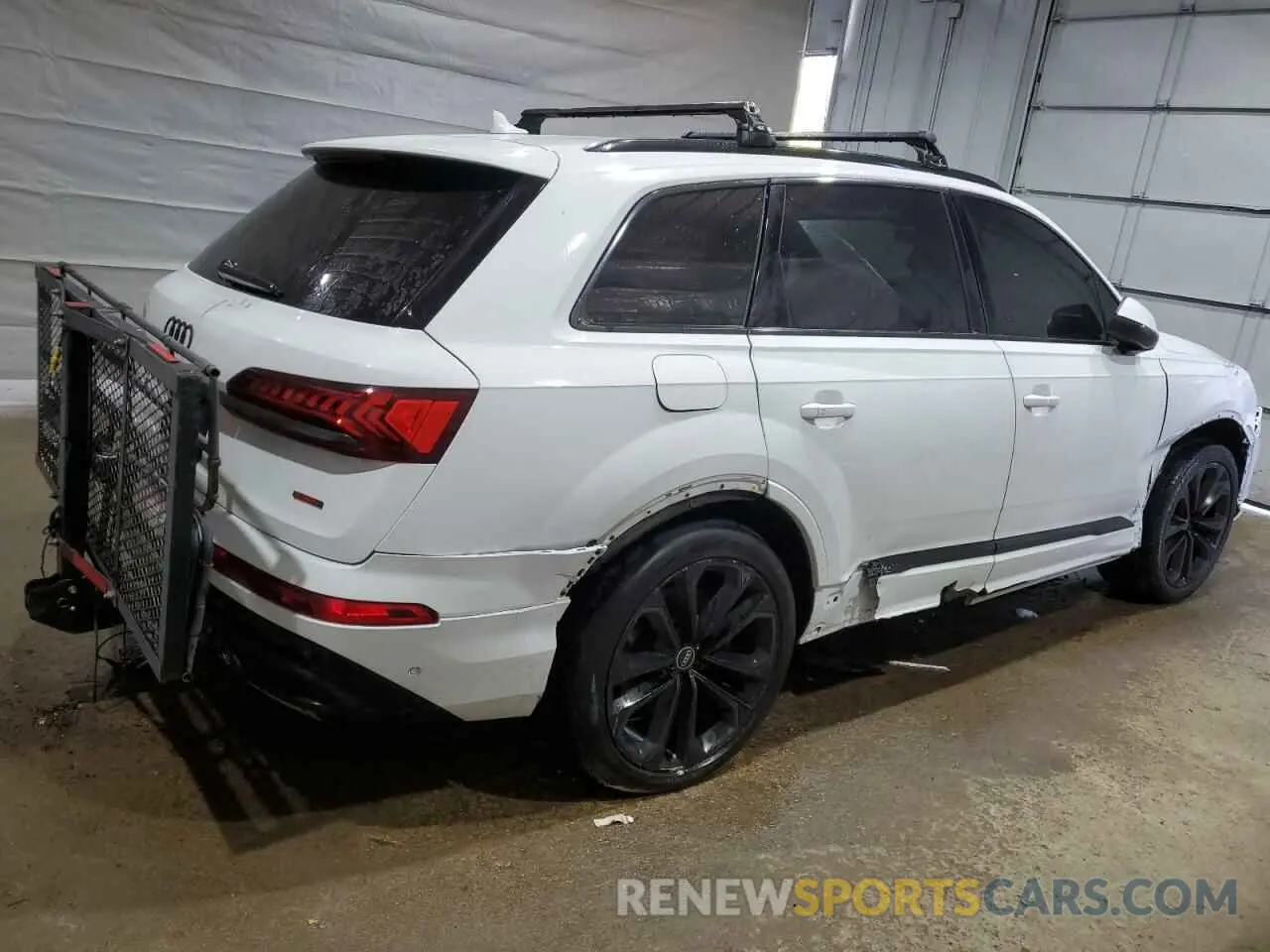 3 fotografías del automóvil dañado WA1VXAF73MD022658 AUDI Q7 2021