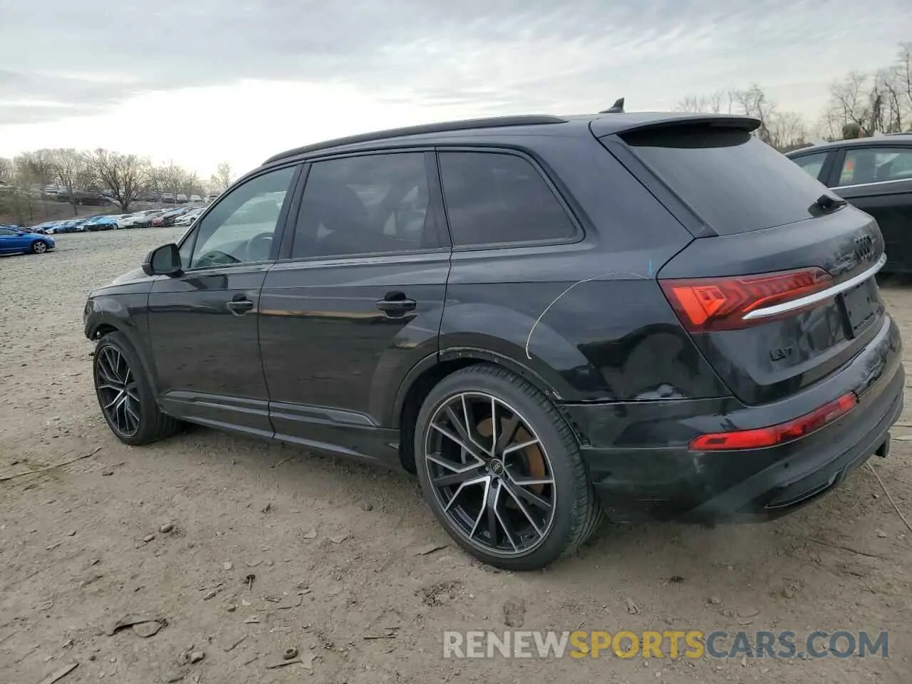 3 fotografías del automóvil dañado WA1VXAF73MD039119 AUDI Q7 2021