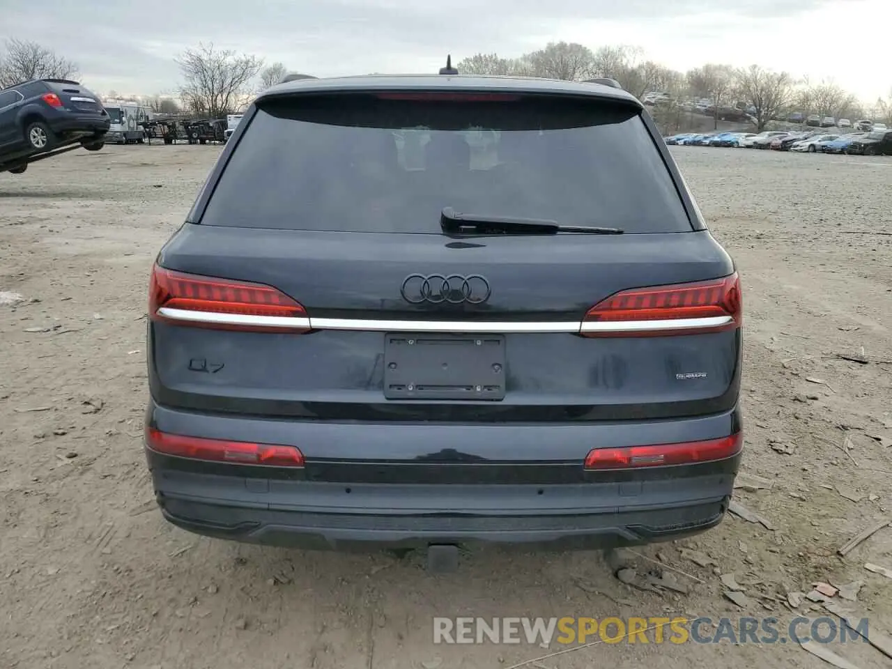 8 fotografías del automóvil dañado WA1VXAF73MD039119 AUDI Q7 2021