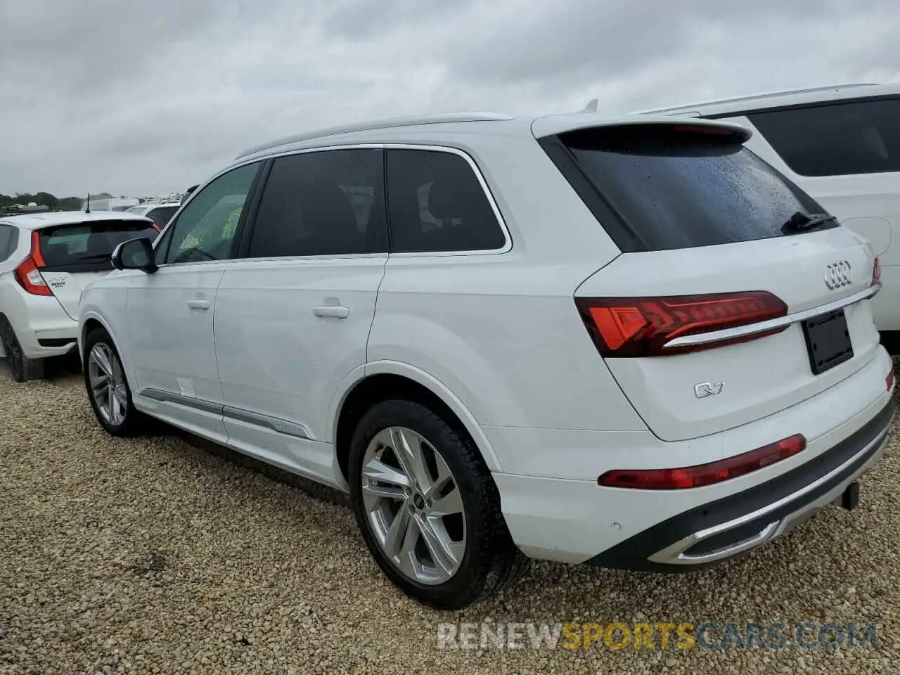 3 fotografías del automóvil dañado WA1VXAF79MD022857 AUDI Q7 2021