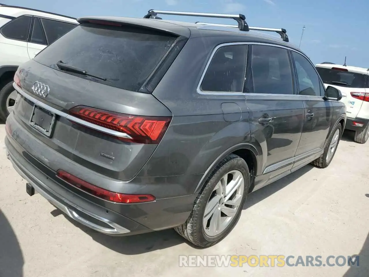 3 fotografías del automóvil dañado WA1VXAF7XMD028117 AUDI Q7 2021