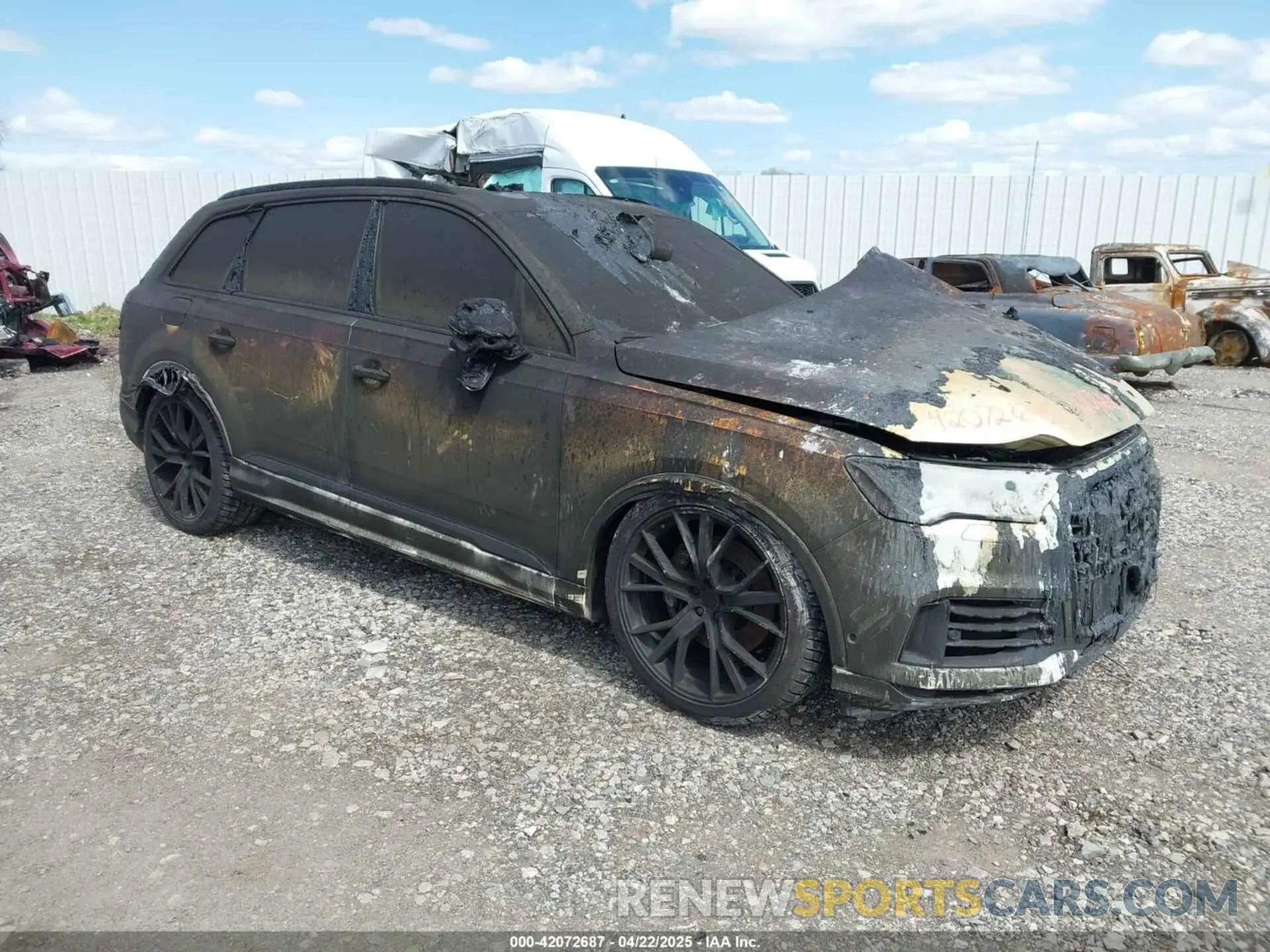 1 fotografías del automóvil dañado WA1VXBF73MD021287 AUDI Q7 2021