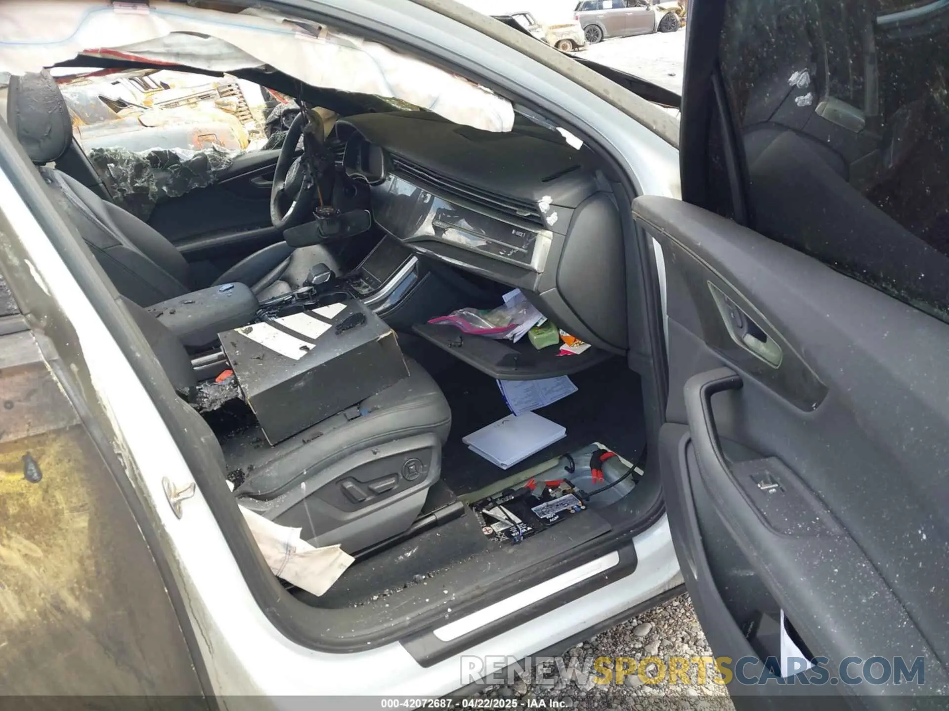 5 fotografías del automóvil dañado WA1VXBF73MD021287 AUDI Q7 2021