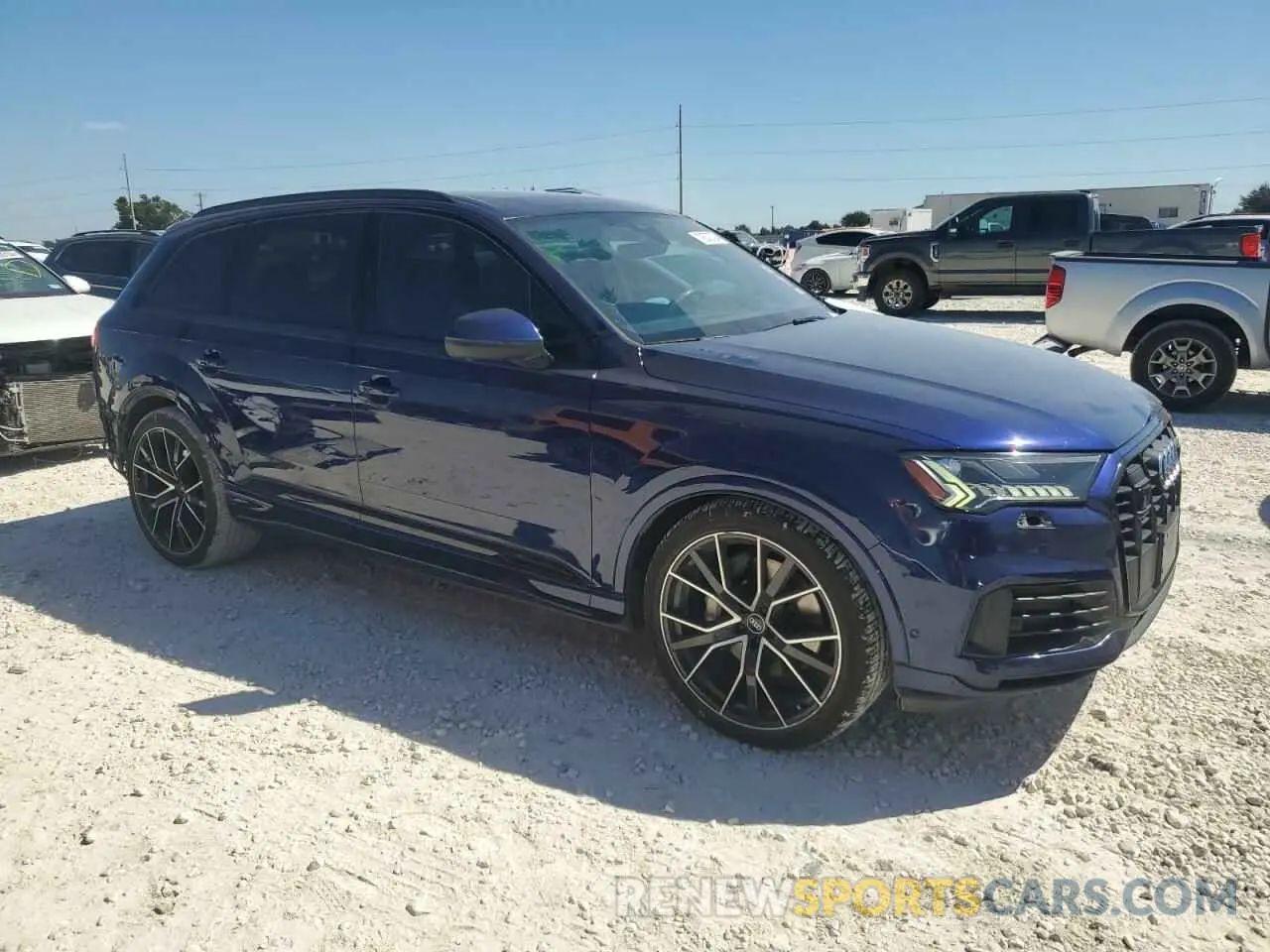 4 fotografías del automóvil dañado WA1VXBF75MD013403 AUDI Q7 2021