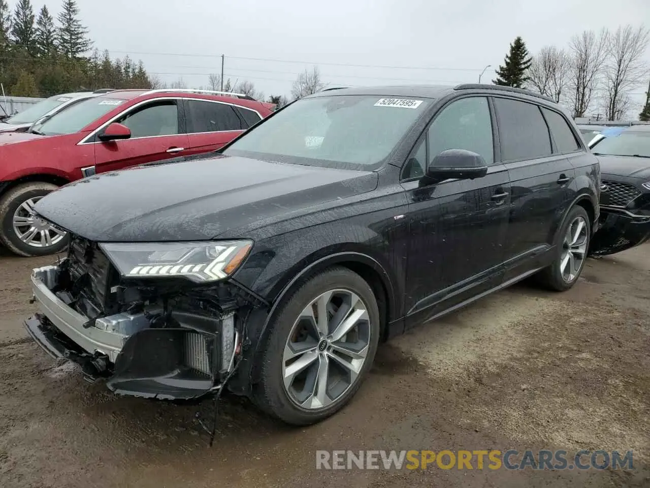 1 fotografías del automóvil dañado WA1WXAF71MD030505 AUDI Q7 2021
