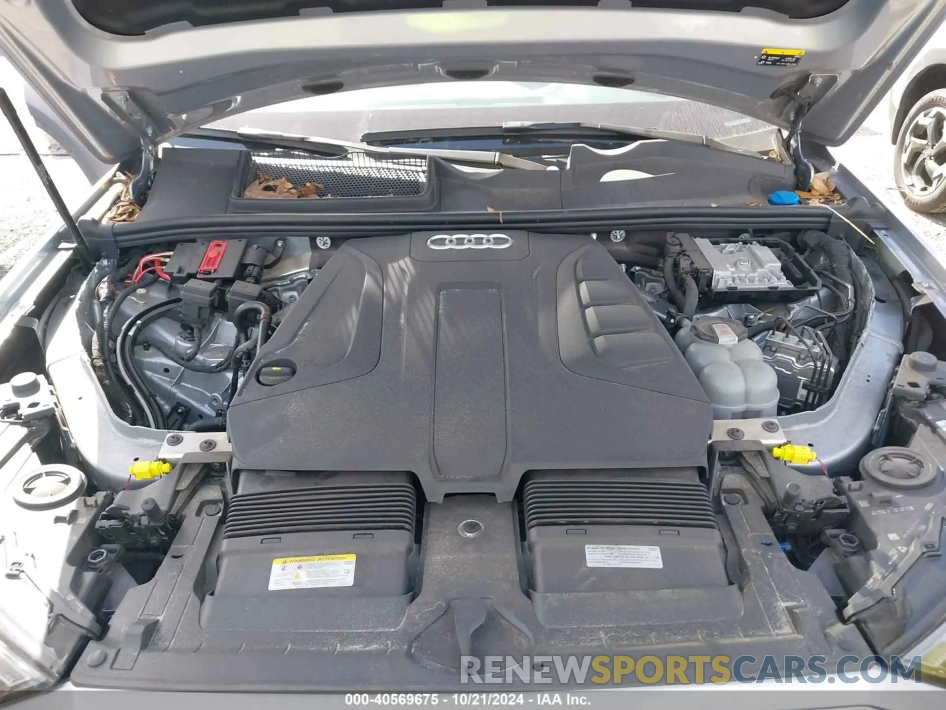 10 fotografías del automóvil dañado WA1AJBF70ND021457 AUDI Q7 2022