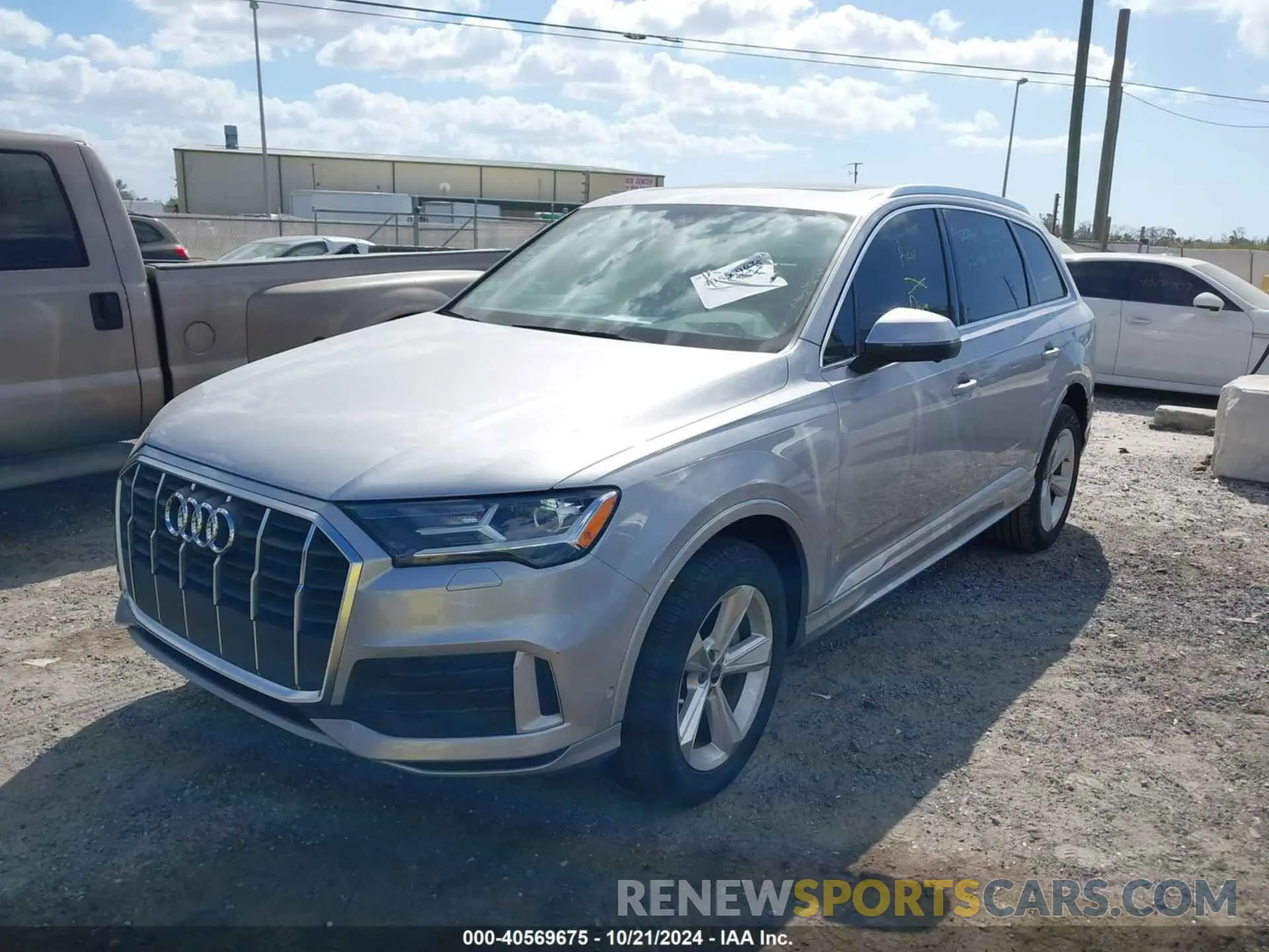 2 fotografías del automóvil dañado WA1AJBF70ND021457 AUDI Q7 2022