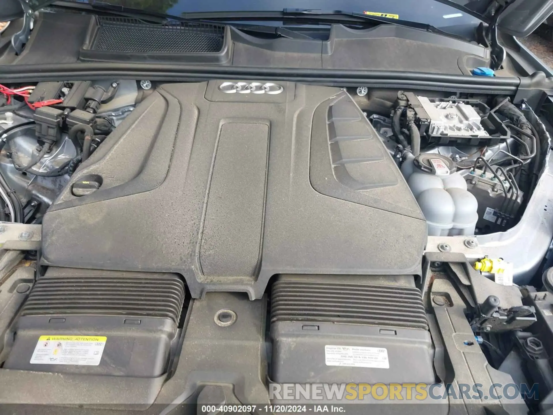 10 fotografías del automóvil dañado WA1AJBF76ND002119 AUDI Q7 2022