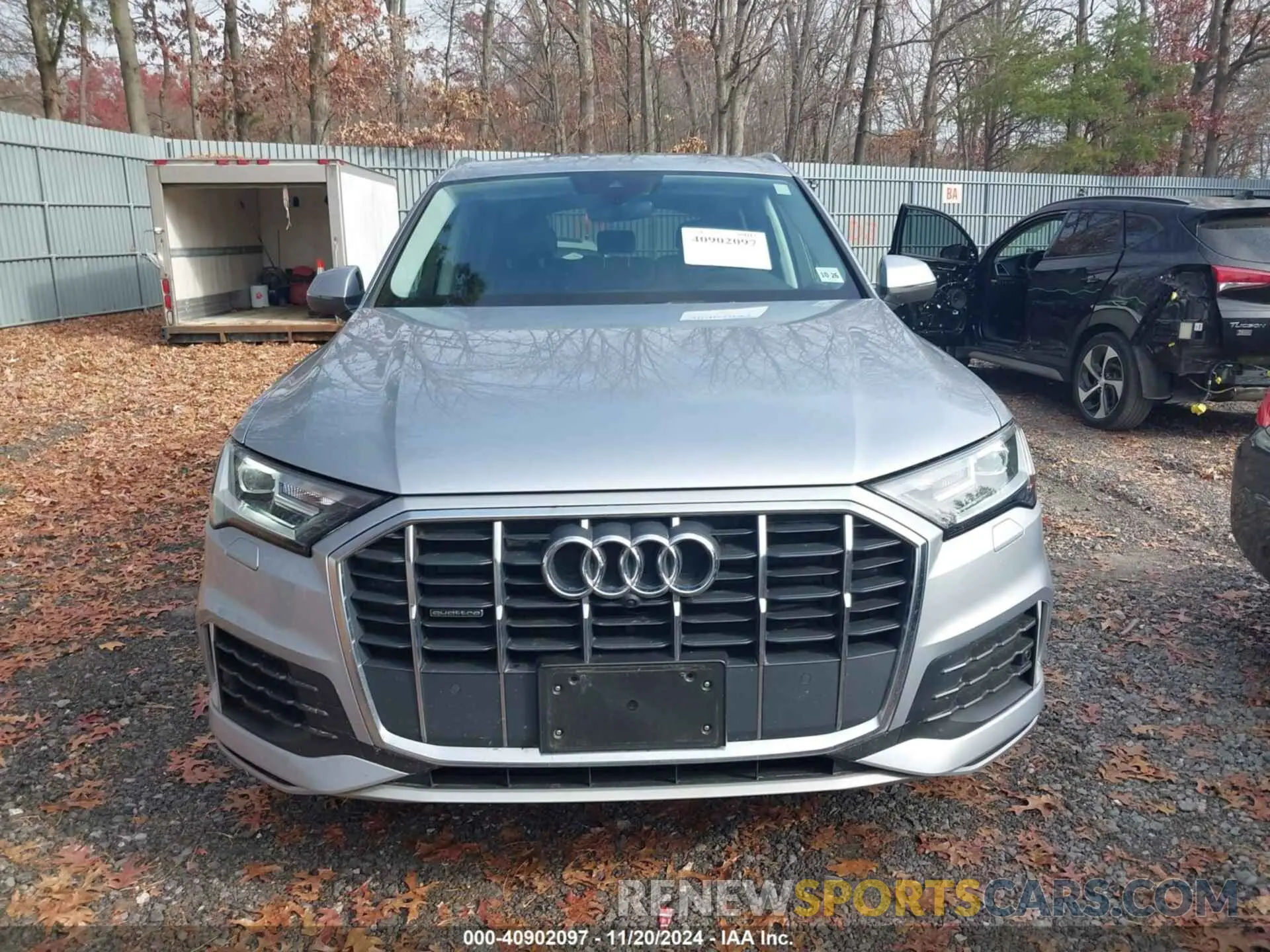 12 fotografías del automóvil dañado WA1AJBF76ND002119 AUDI Q7 2022