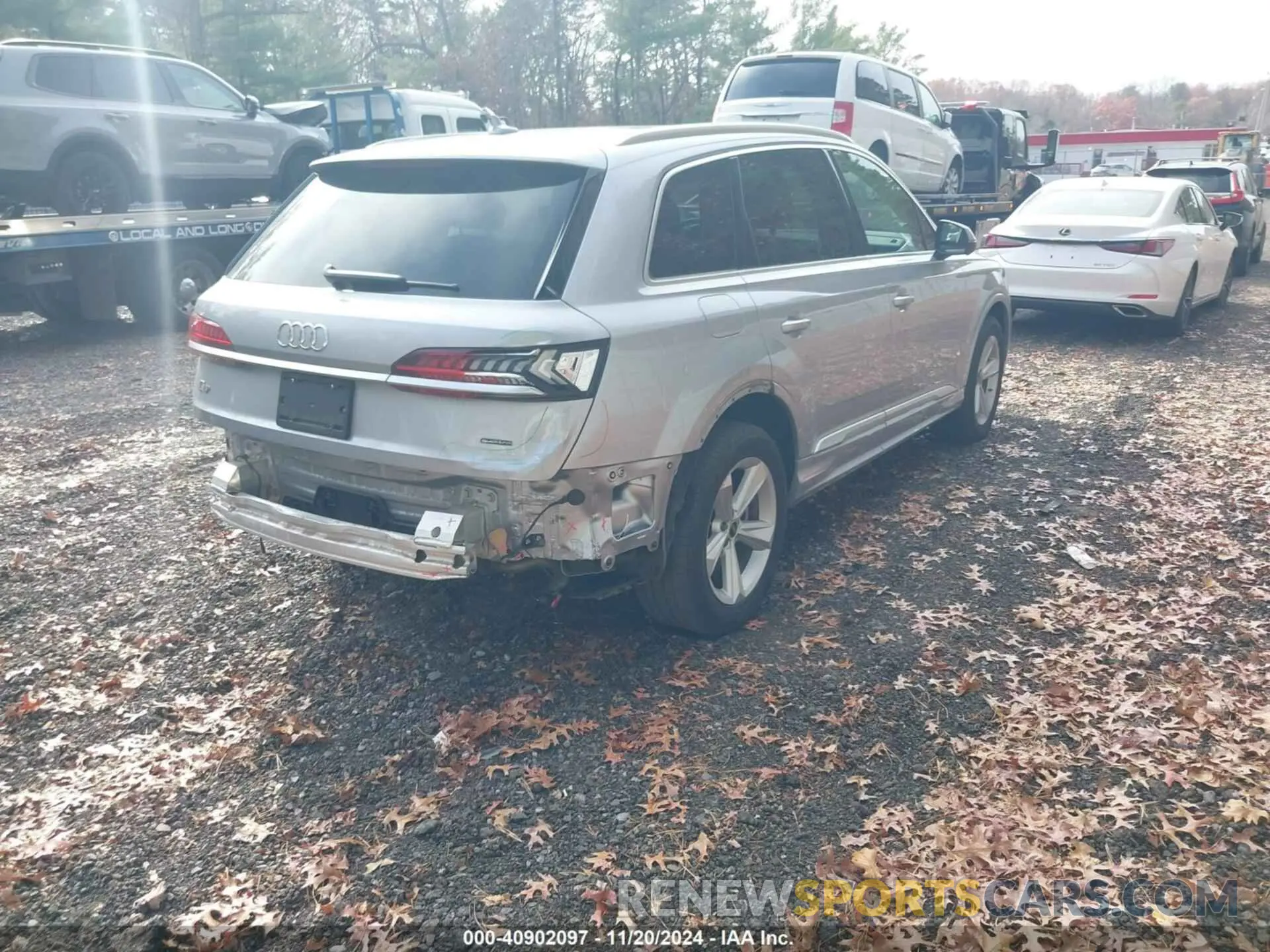 4 fotografías del automóvil dañado WA1AJBF76ND002119 AUDI Q7 2022