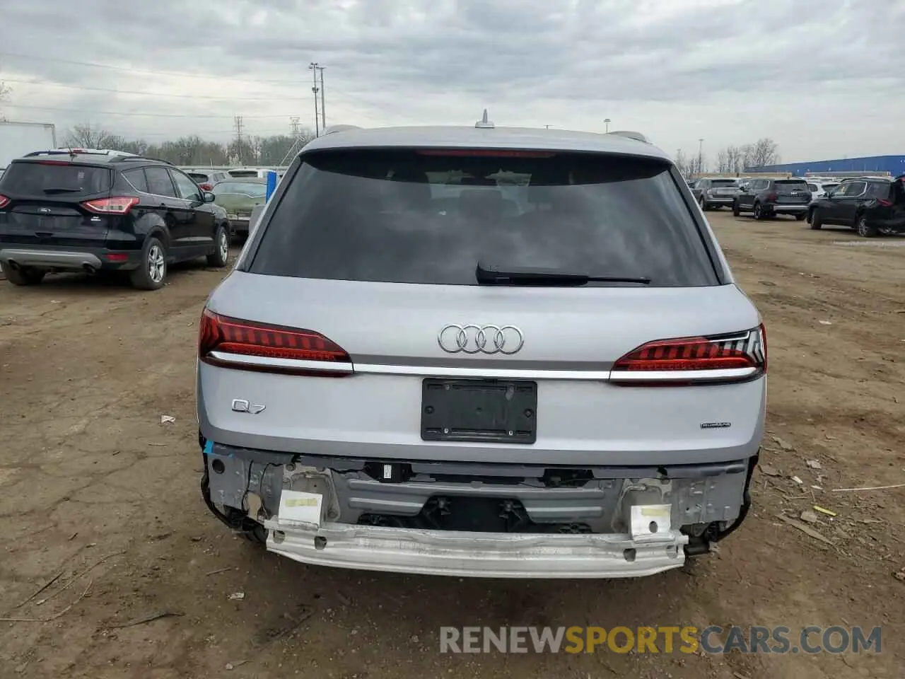 6 fotografías del automóvil dañado WA1AJBF77ND012075 AUDI Q7 2022