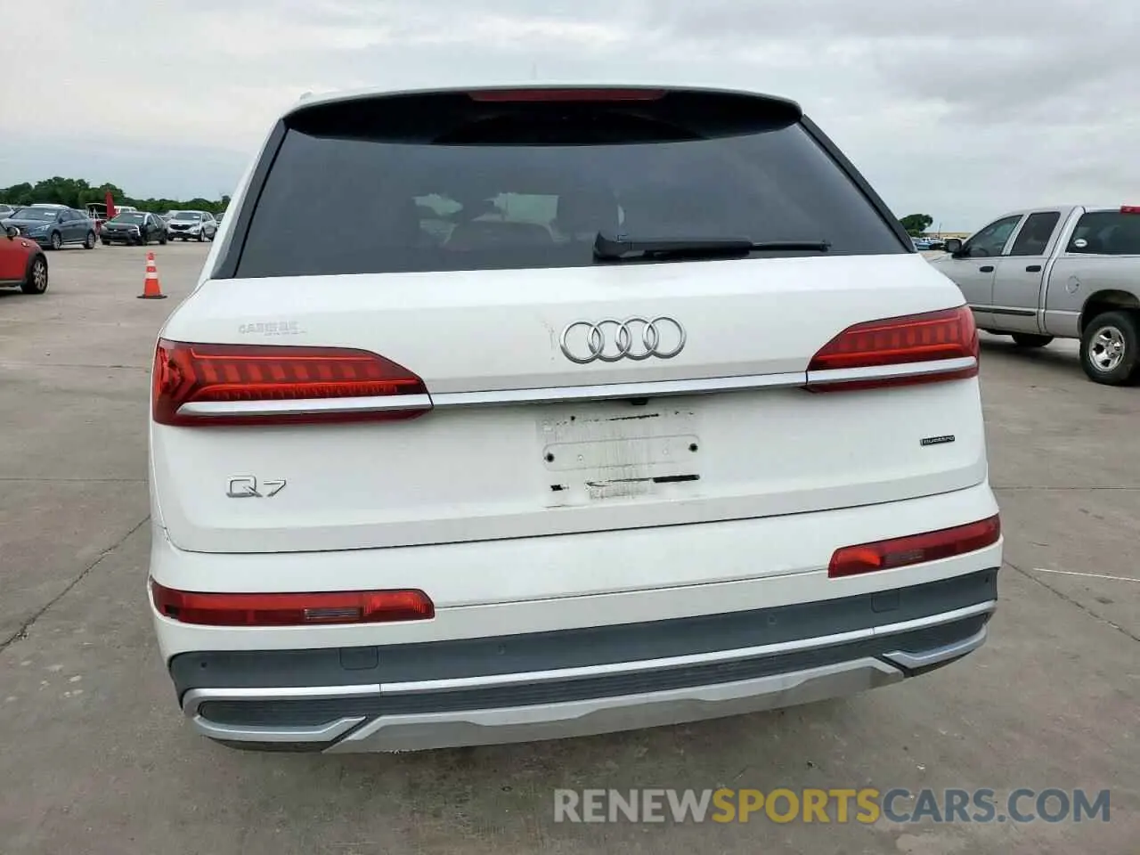6 fotografías del automóvil dañado WA1AJBF78ND014501 AUDI Q7 2022
