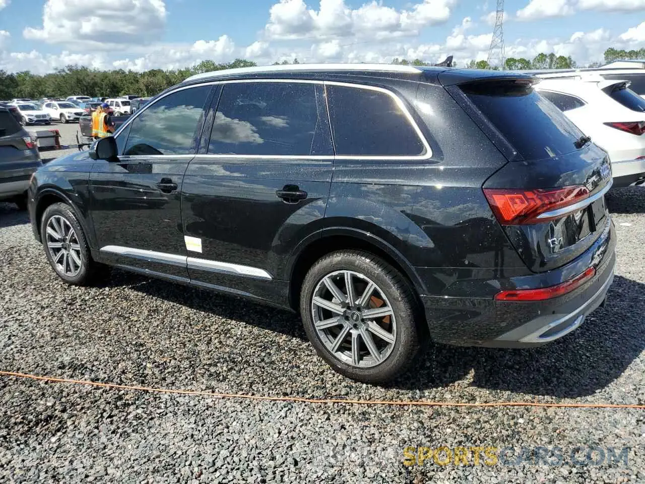 2 fotografías del automóvil dañado WA1LJBF70ND001492 AUDI Q7 2022