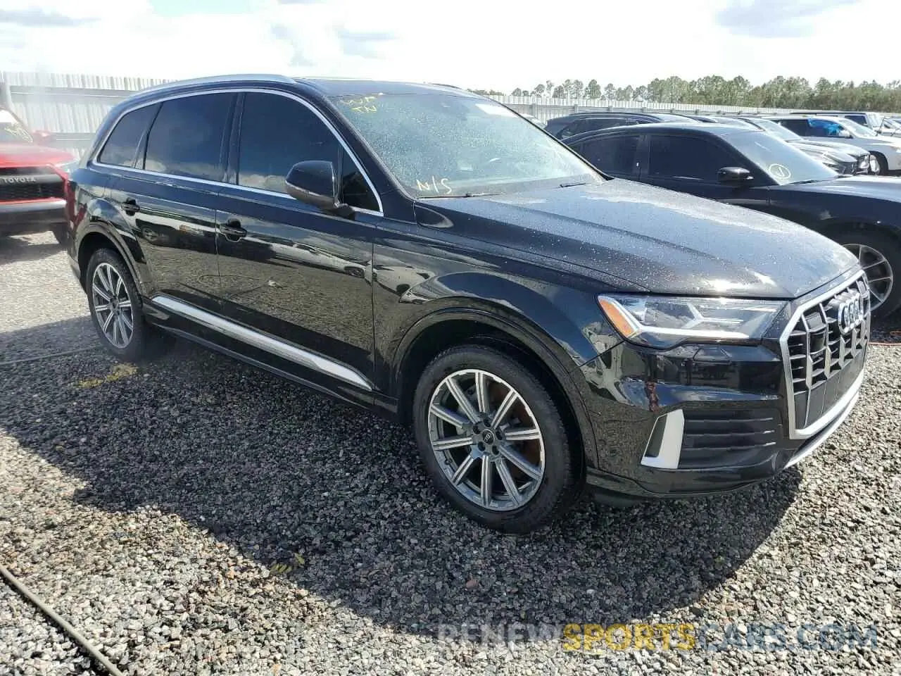 4 fotografías del automóvil dañado WA1LJBF70ND001492 AUDI Q7 2022