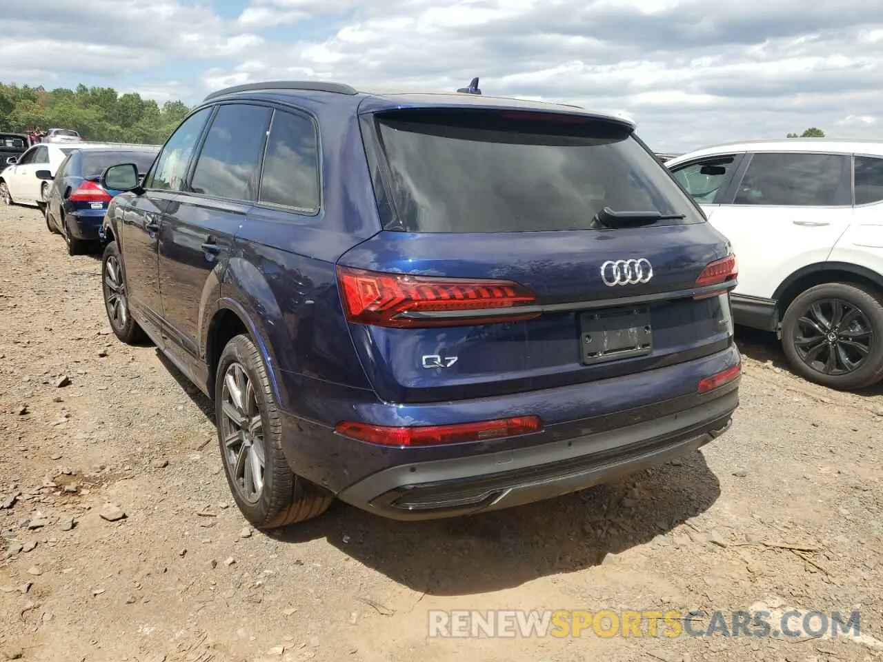 3 fotografías del automóvil dañado WA1LJBF78ND005449 AUDI Q7 2022