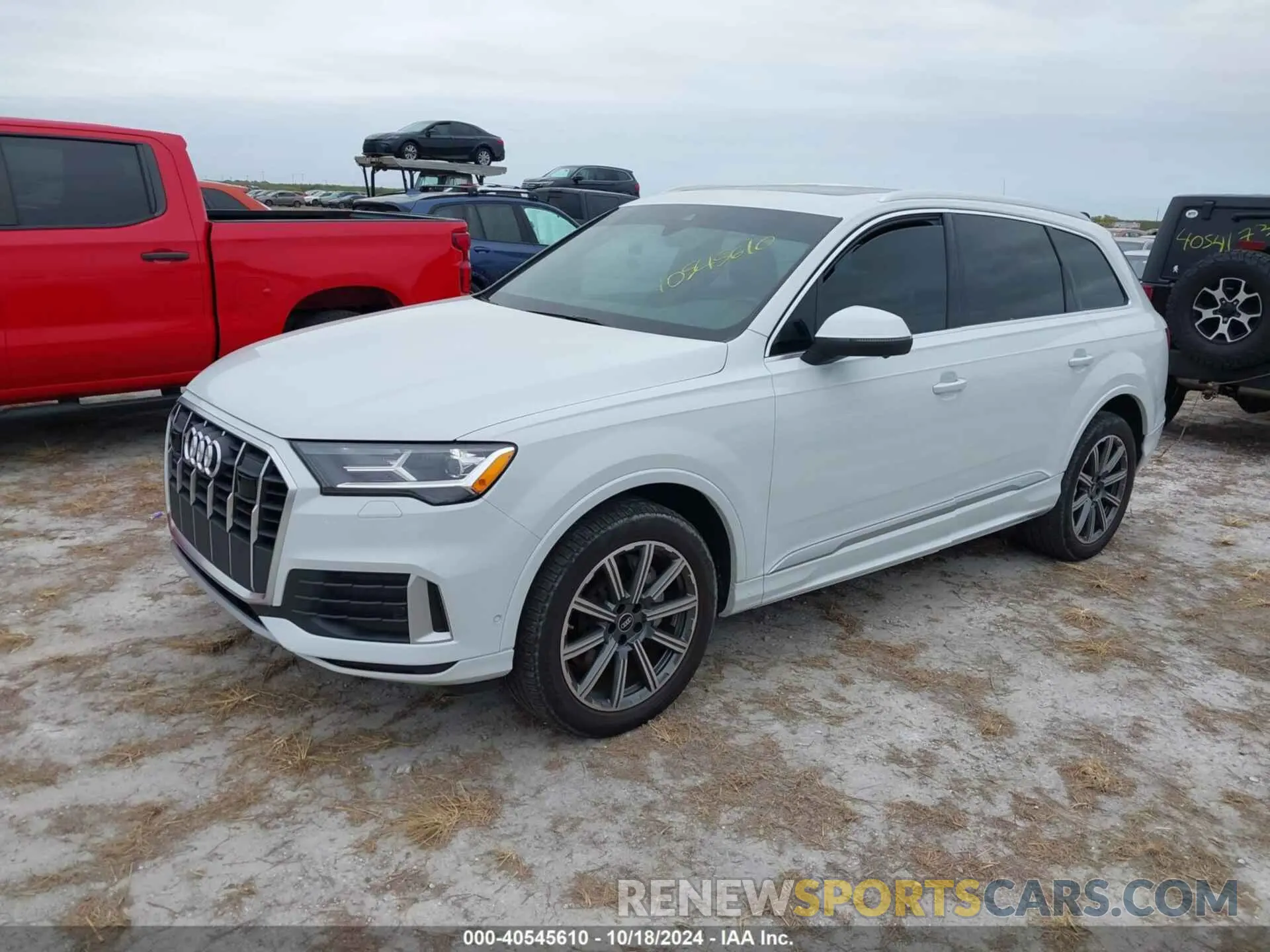 2 fotografías del automóvil dañado WA1LJBF78ND007198 AUDI Q7 2022