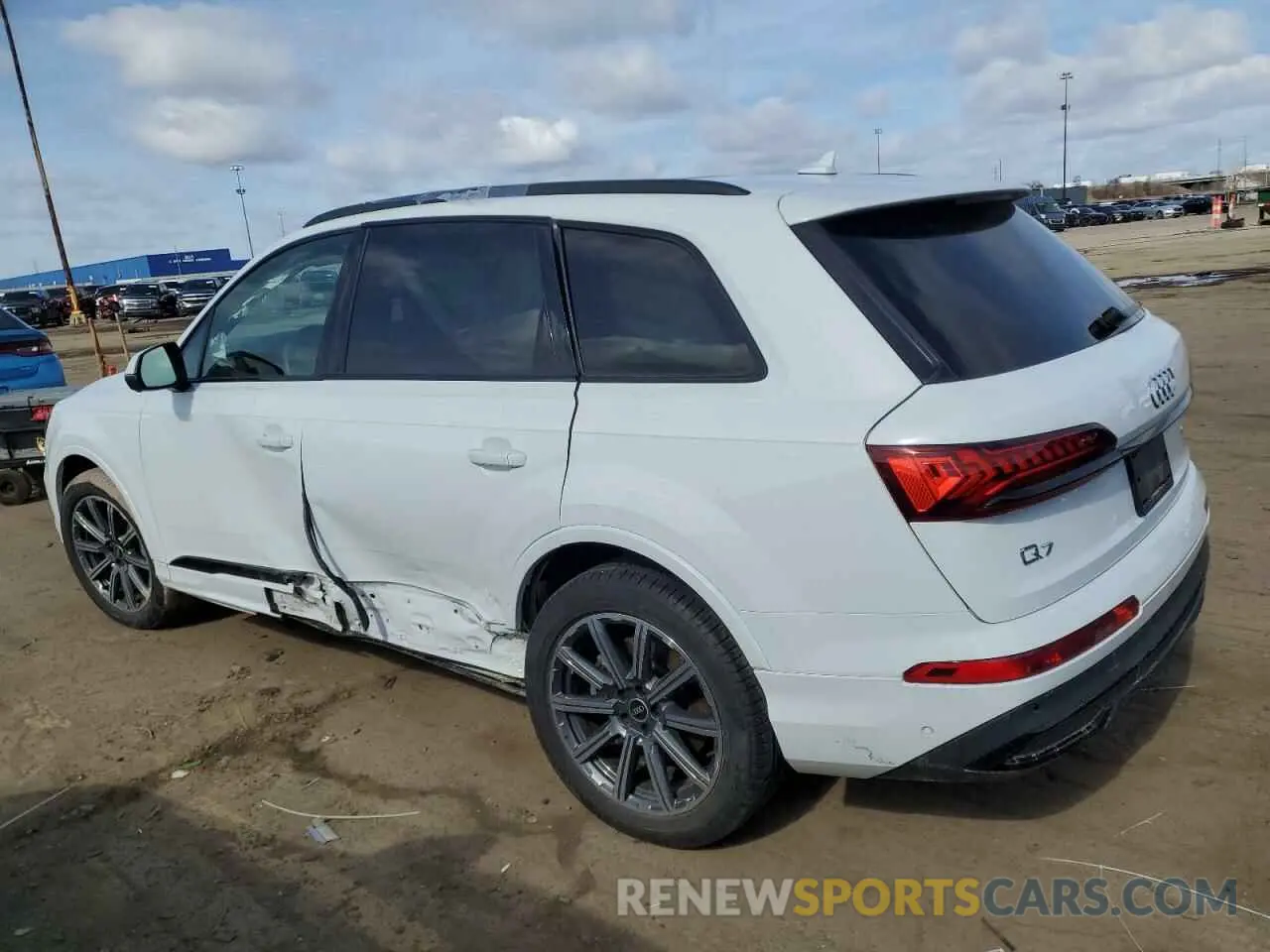 2 fotografías del automóvil dañado WA1LJBF7XND006179 AUDI Q7 2022