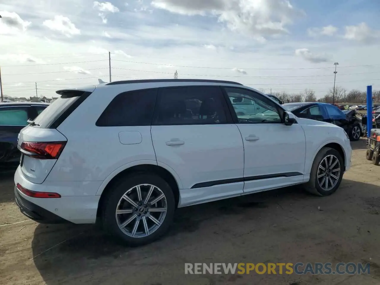 3 fotografías del automóvil dañado WA1LJBF7XND006179 AUDI Q7 2022