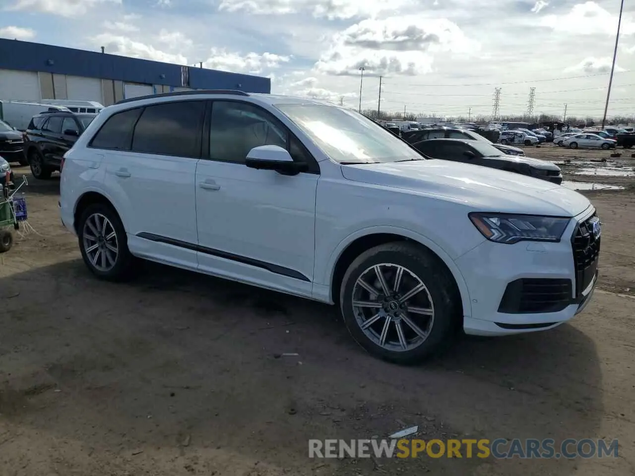 4 fotografías del automóvil dañado WA1LJBF7XND006179 AUDI Q7 2022