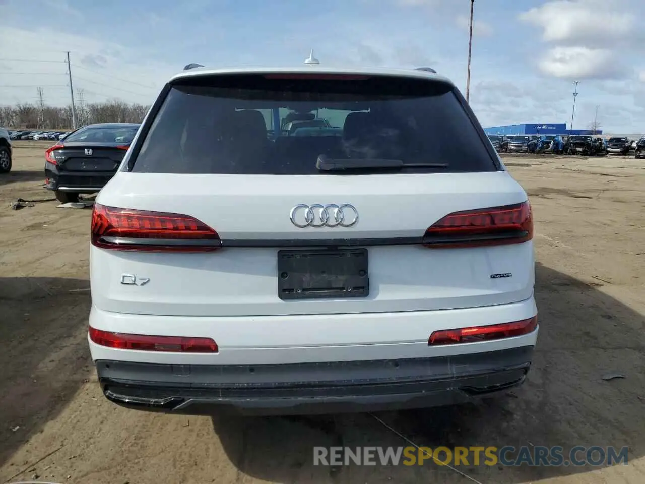 6 fotografías del automóvil dañado WA1LJBF7XND006179 AUDI Q7 2022
