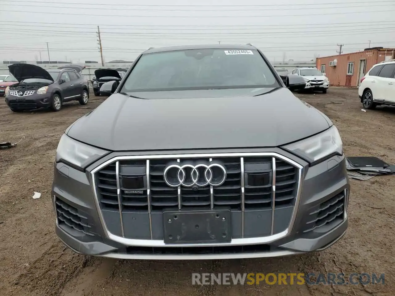 5 fotografías del automóvil dañado WA1LXBF70ND004262 AUDI Q7 2022