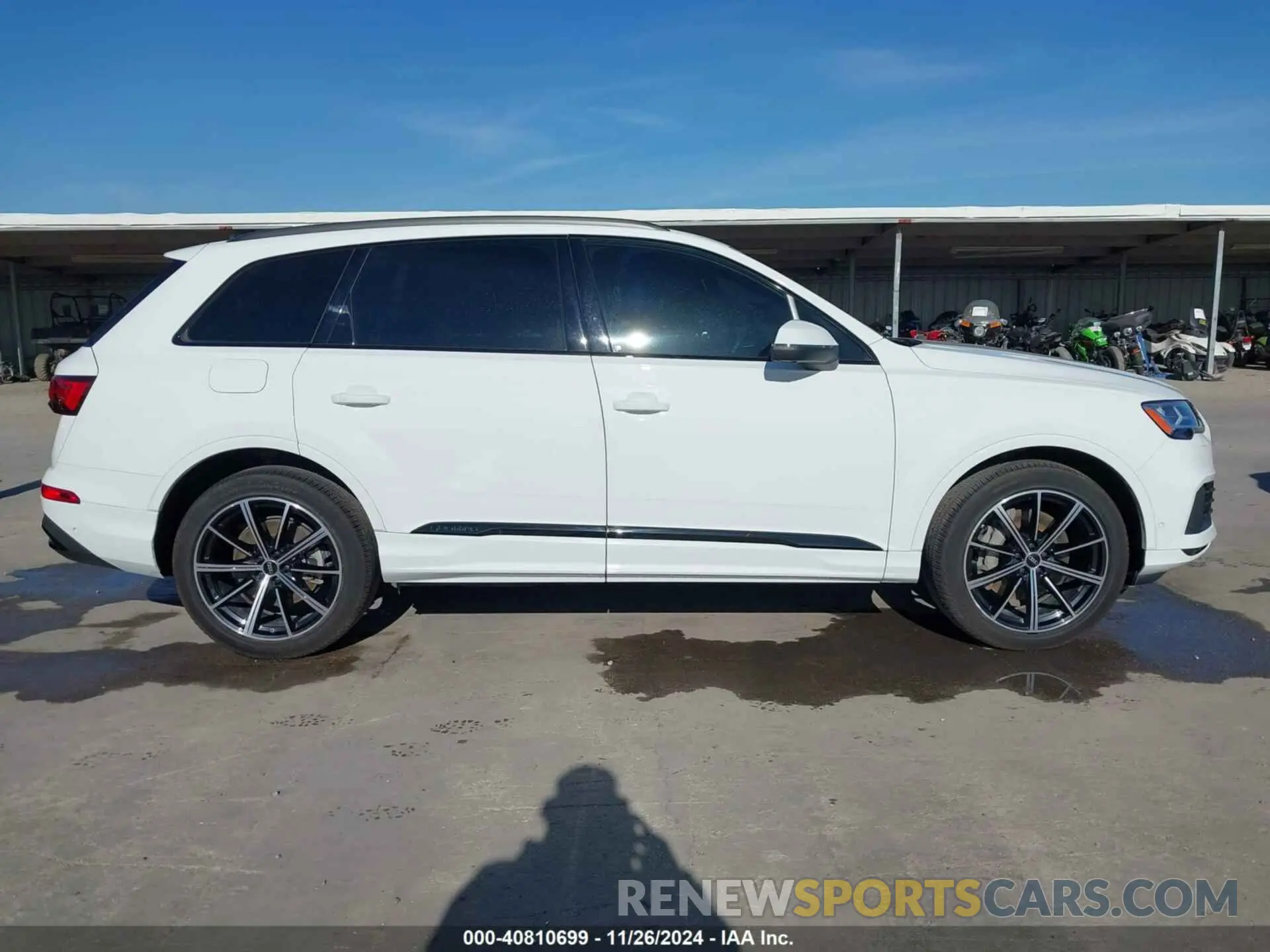 13 fotografías del automóvil dañado WA1LXBF70ND009395 AUDI Q7 2022