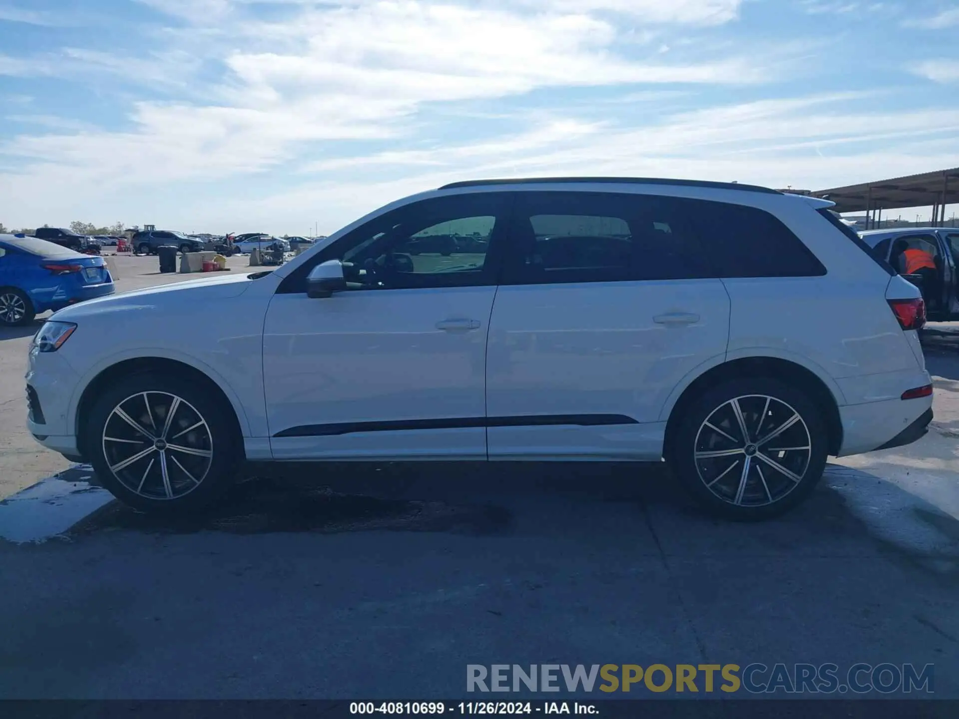 14 fotografías del automóvil dañado WA1LXBF70ND009395 AUDI Q7 2022