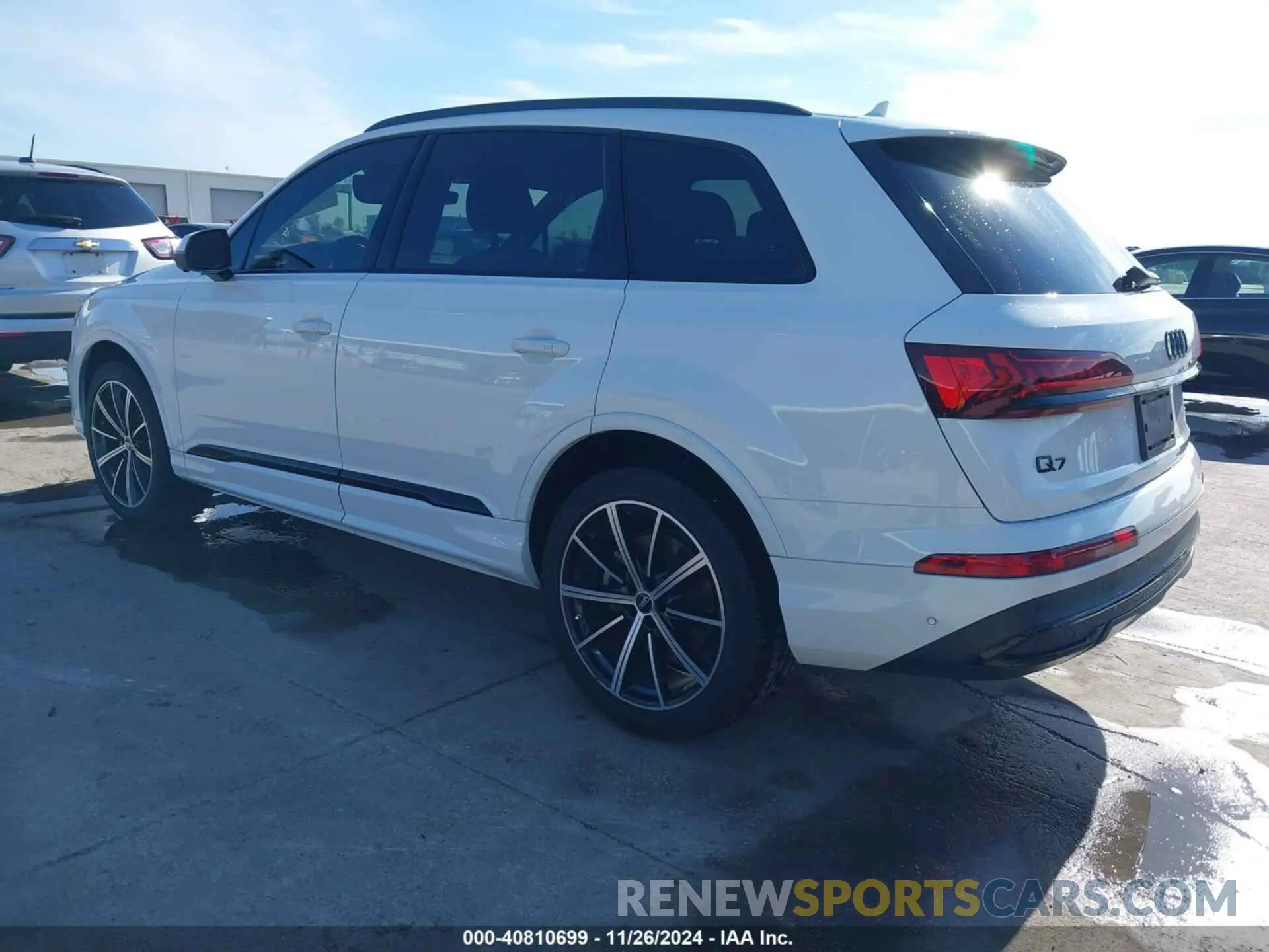 3 fotografías del automóvil dañado WA1LXBF70ND009395 AUDI Q7 2022
