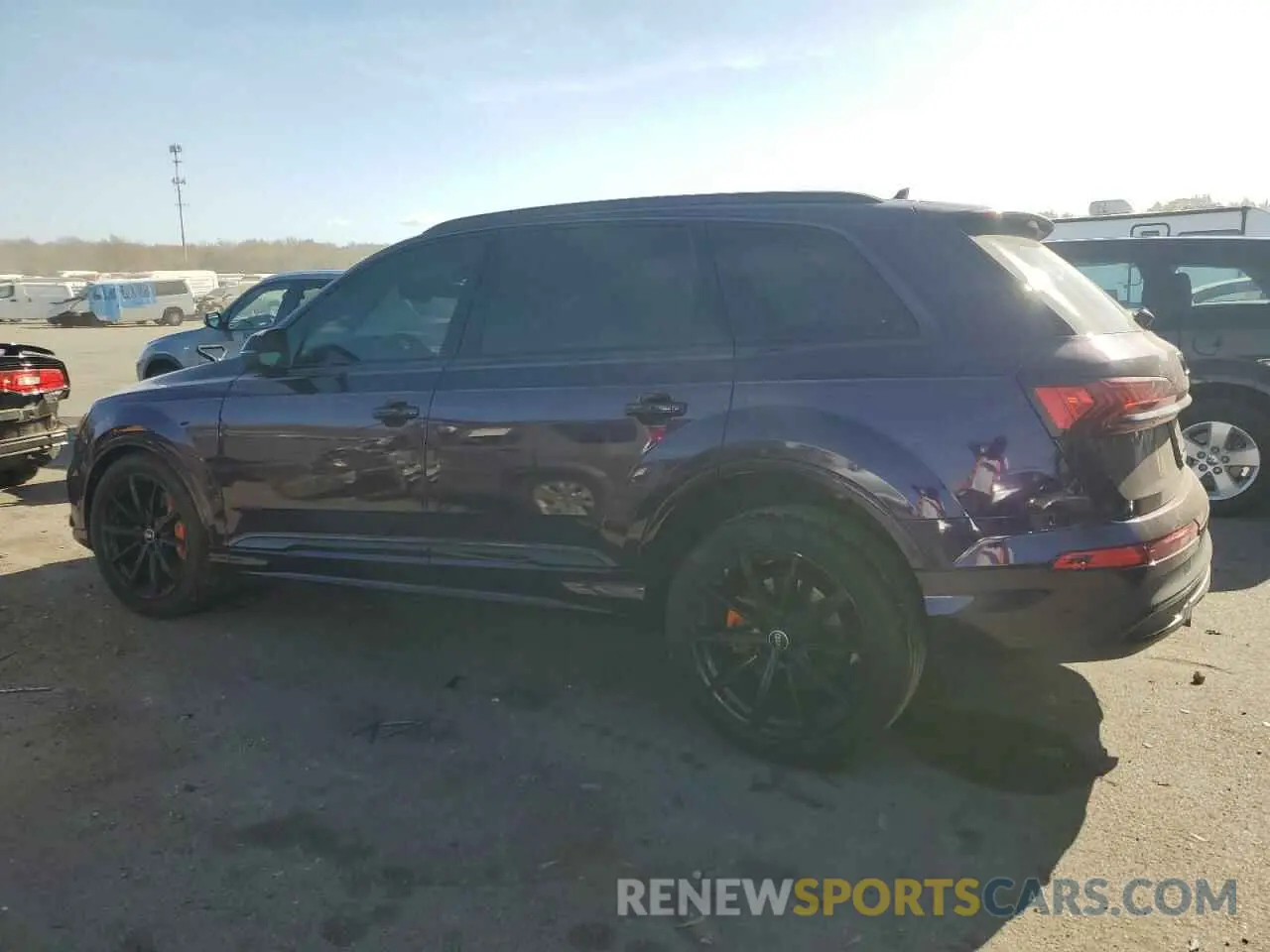 2 fotografías del automóvil dañado WA1LXBF71ND017747 AUDI Q7 2022