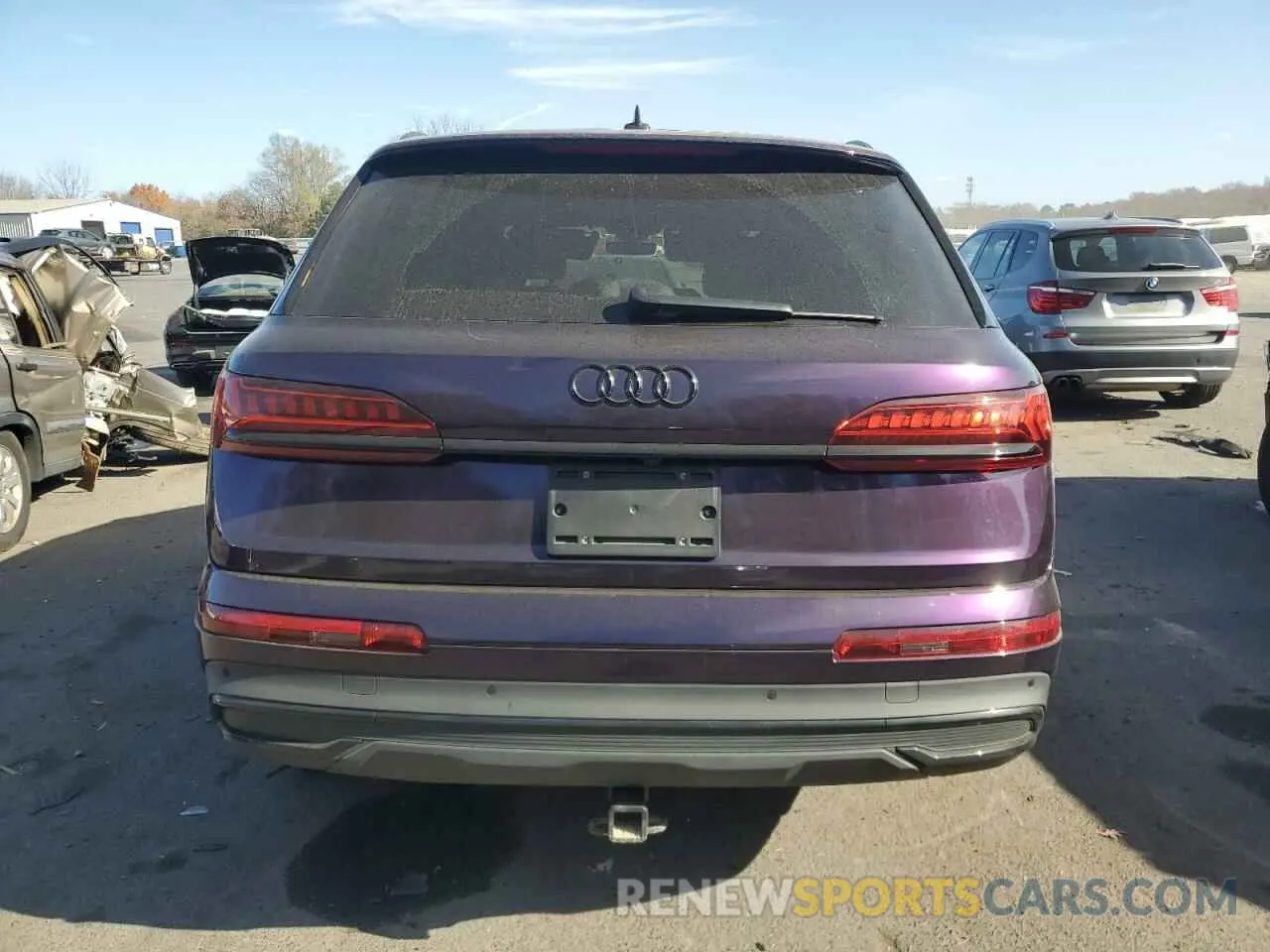 6 fotografías del automóvil dañado WA1LXBF71ND017747 AUDI Q7 2022