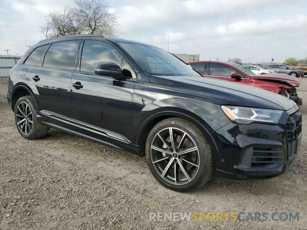 4 fotografías del automóvil dañado WA1LXBF74ND009352 AUDI Q7 2022