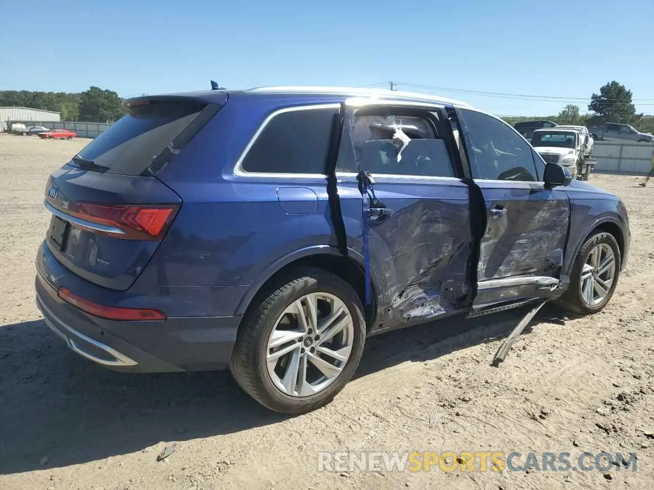 3 fotografías del automóvil dañado WA1LXBF74ND011411 AUDI Q7 2022