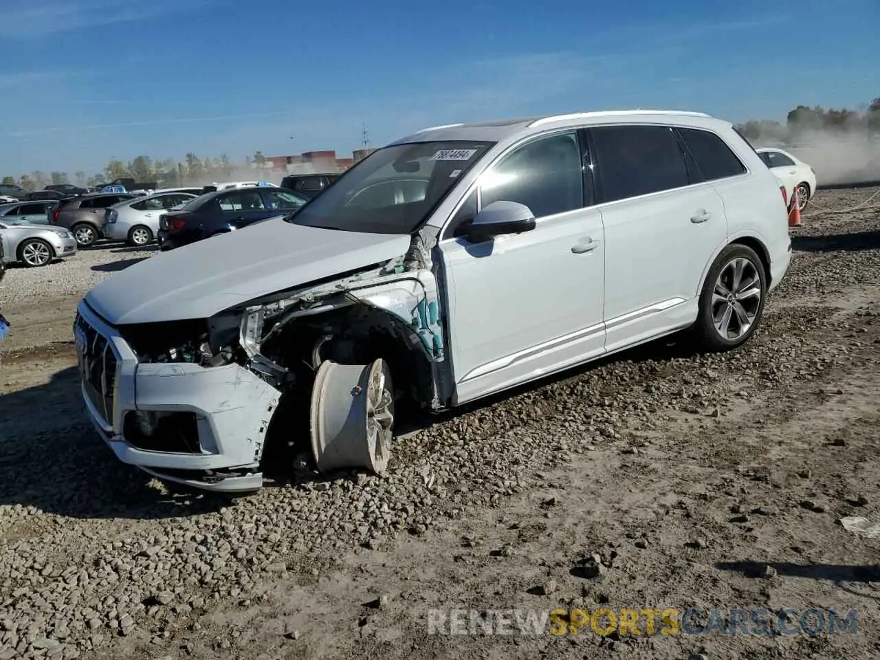 1 fotografías del automóvil dañado WA1LXBF74ND016866 AUDI Q7 2022
