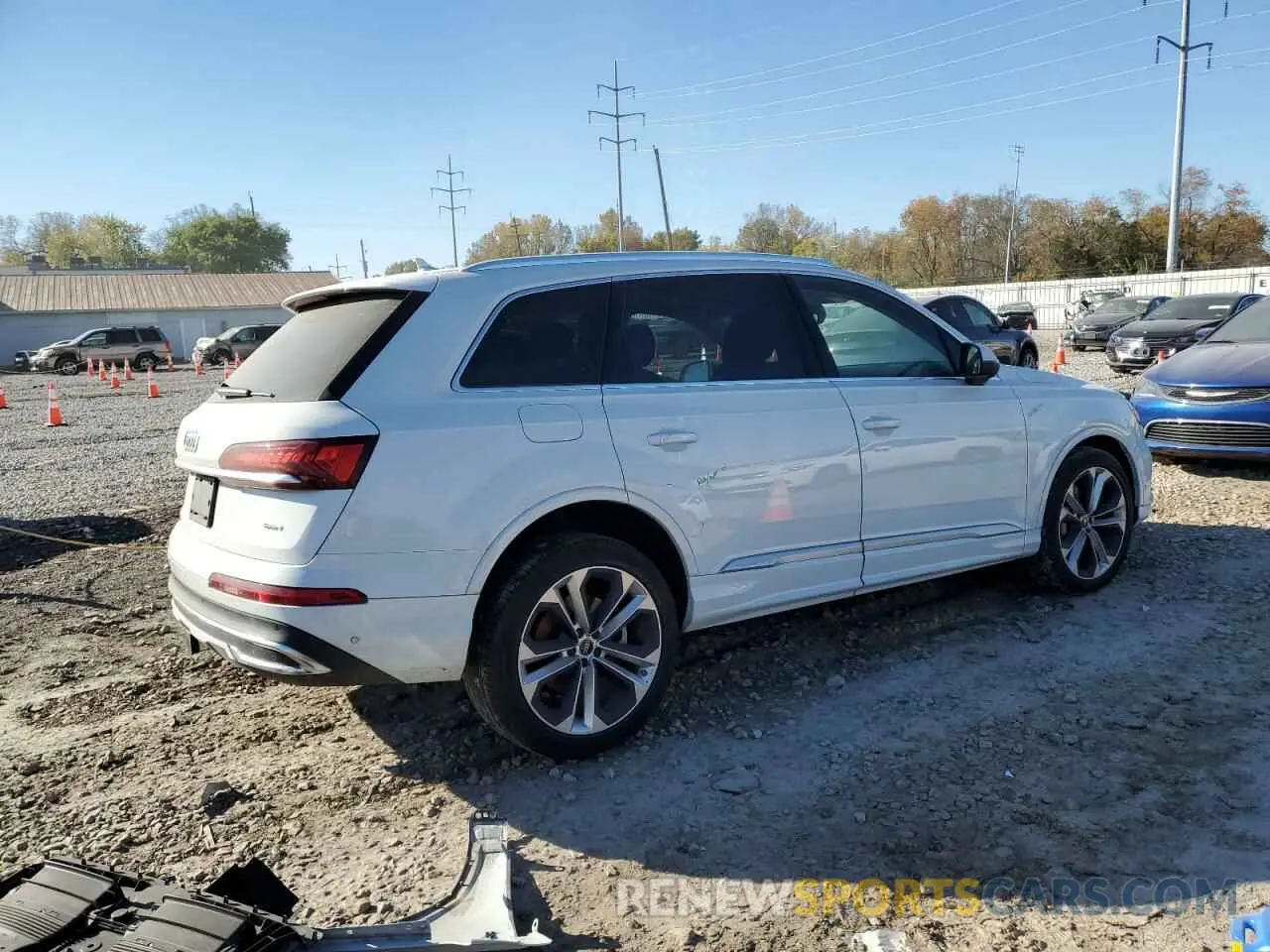 3 fotografías del automóvil dañado WA1LXBF74ND016866 AUDI Q7 2022