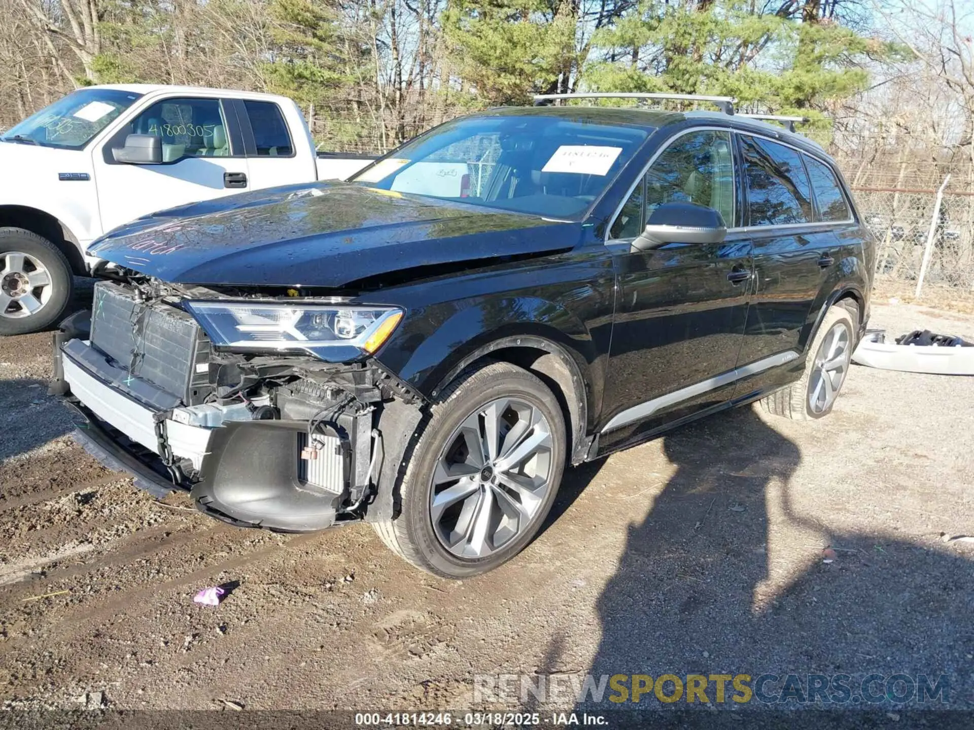 2 fotografías del automóvil dañado WA1LXBF74ND017516 AUDI Q7 2022