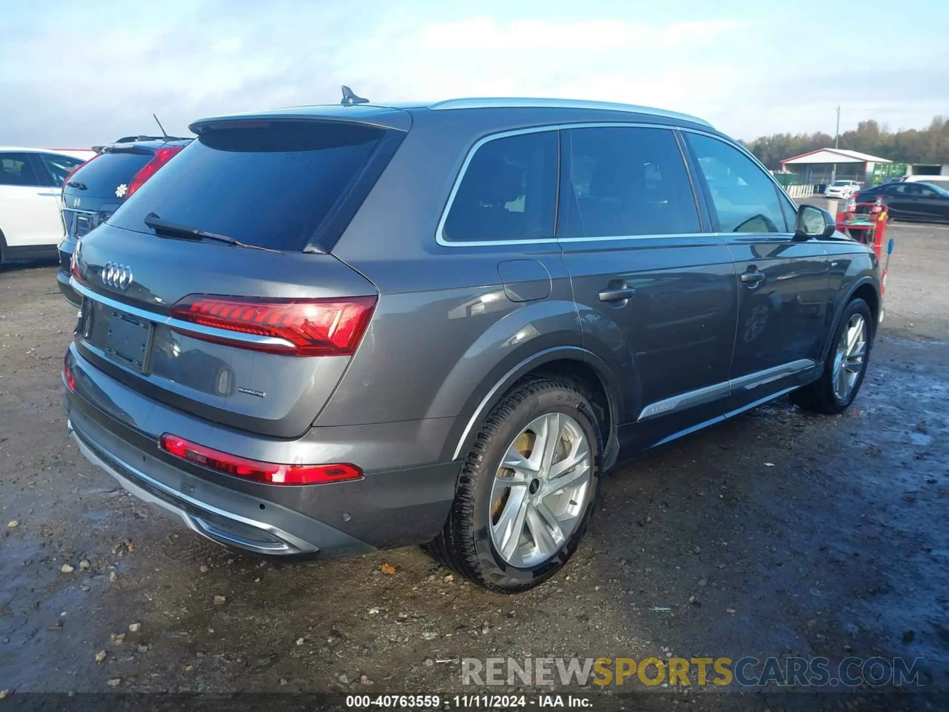 4 fotografías del automóvil dañado WA1LXBF75ND003737 AUDI Q7 2022
