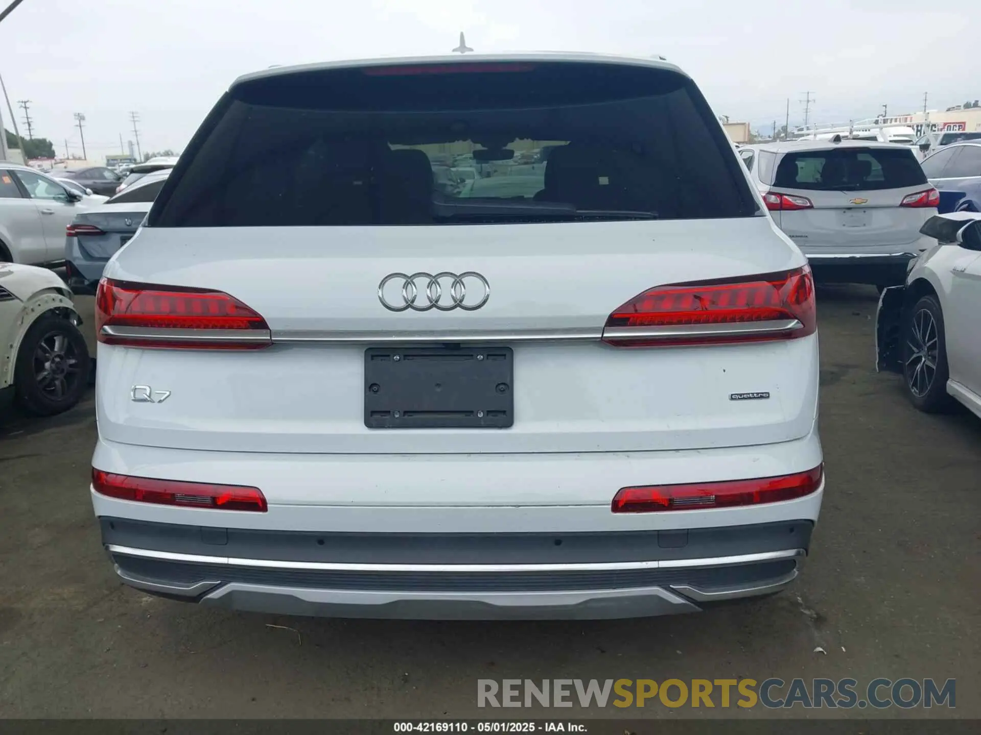 16 fotografías del automóvil dañado WA1LXBF75ND022305 AUDI Q7 2022