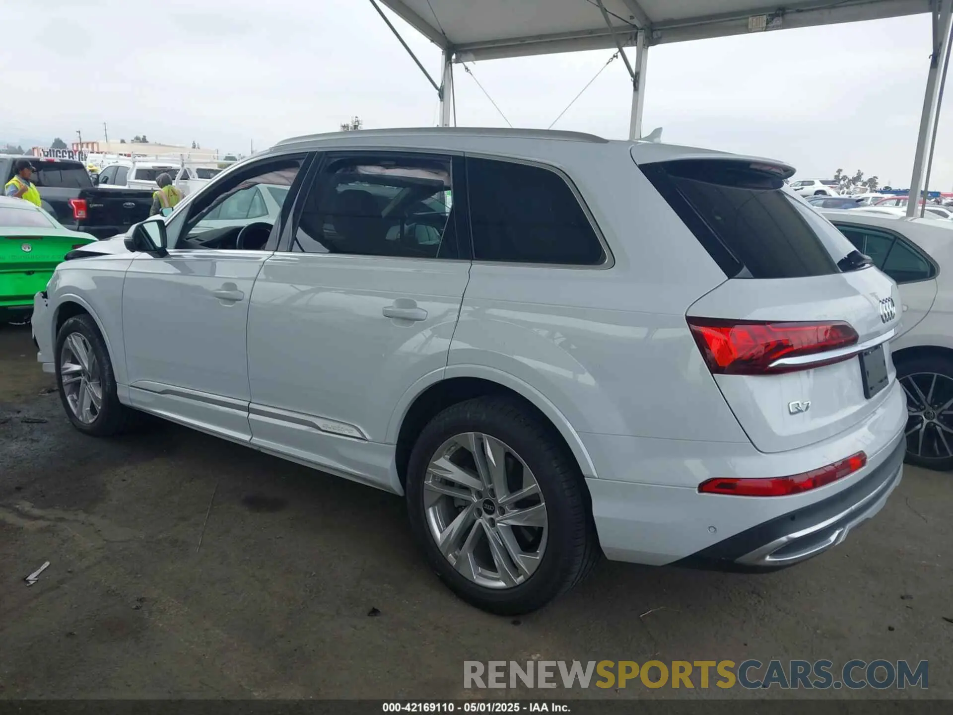 3 fotografías del automóvil dañado WA1LXBF75ND022305 AUDI Q7 2022