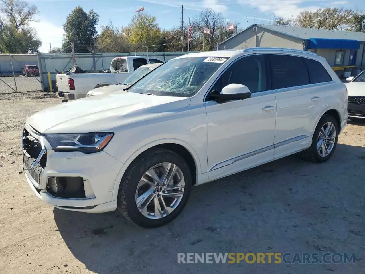 1 fotografías del automóvil dañado WA1LXBF76ND013824 AUDI Q7 2022