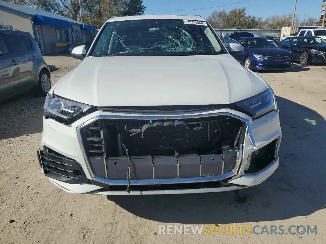 5 fotografías del automóvil dañado WA1LXBF76ND013824 AUDI Q7 2022