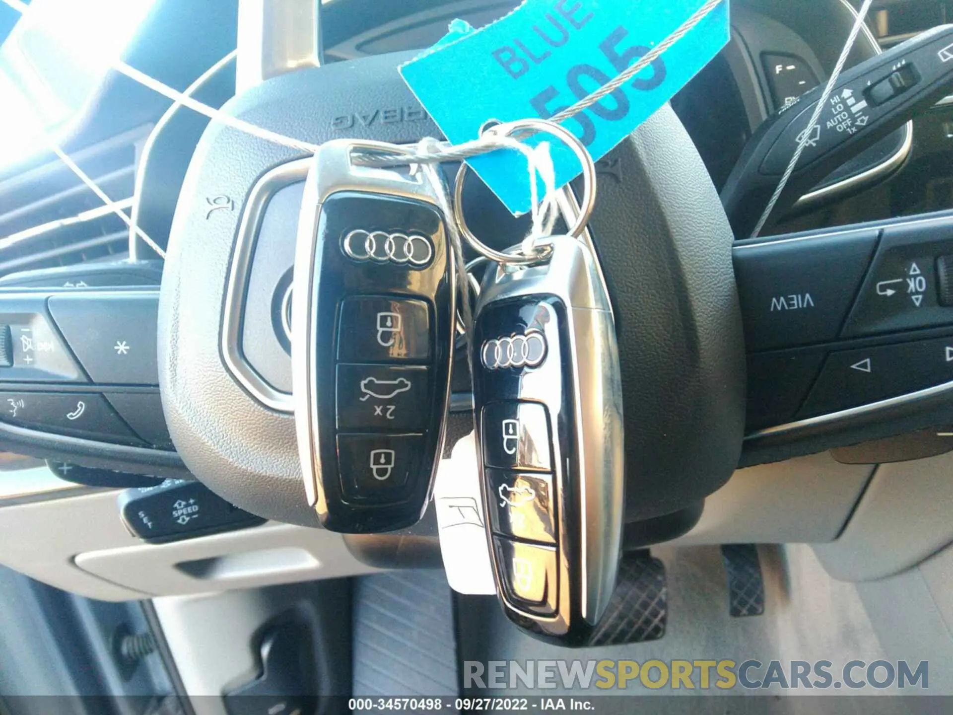 11 fotografías del automóvil dañado WA1LXBF77ND004386 AUDI Q7 2022